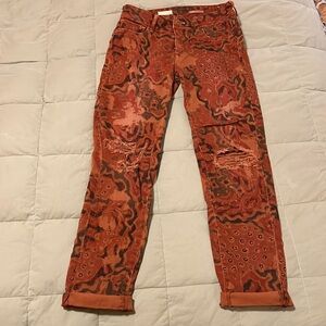 Pilcro printed jeans